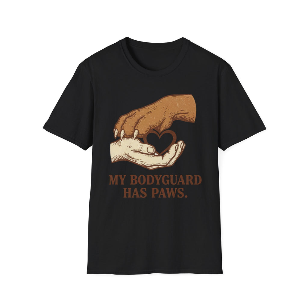 My Bodyguard Has Paws T-Shirts