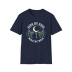 Side By Side Mile By Mile Camping T-shirt