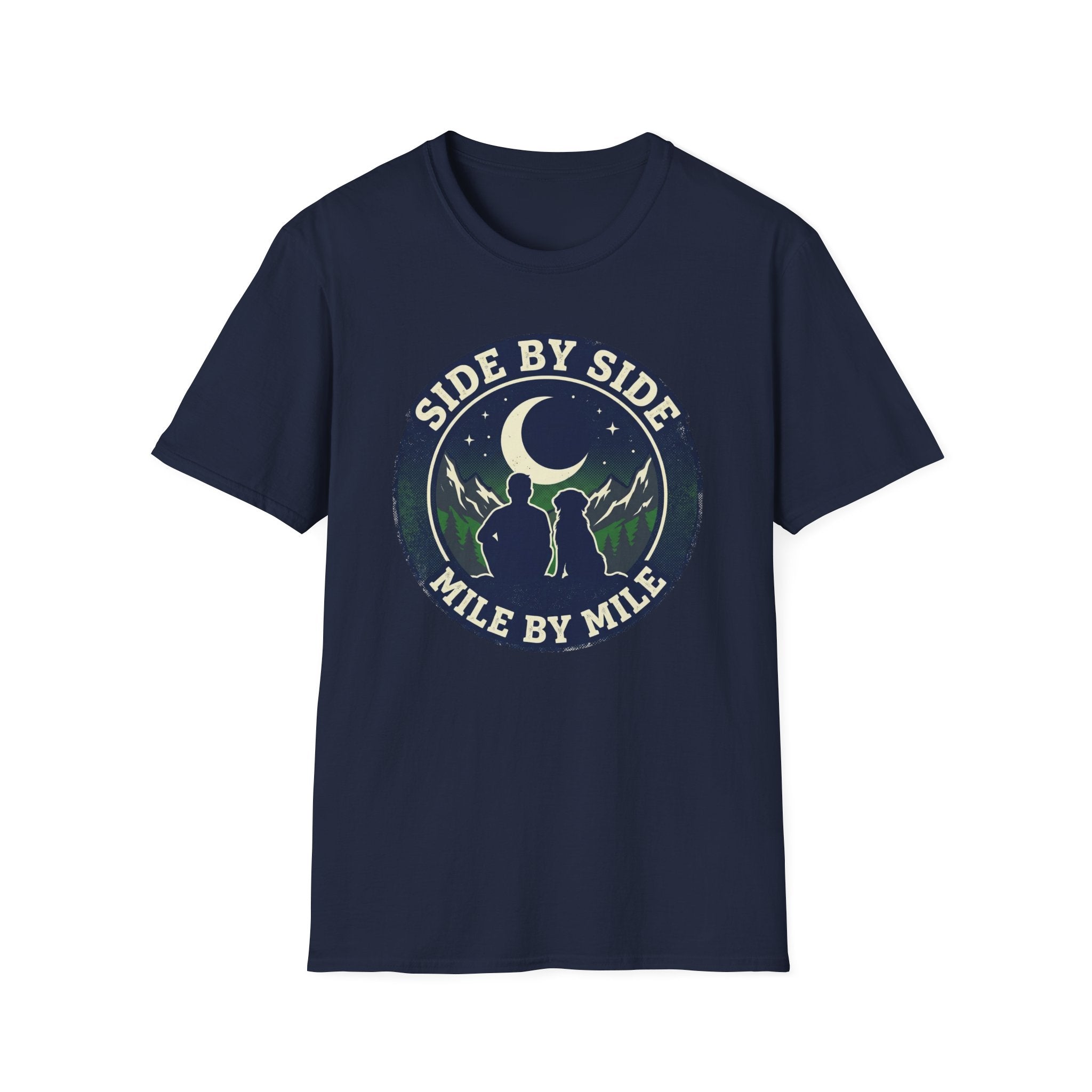 Side By Side Mile By Mile Camping T-shirt