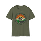Adventure Is Better With a Co‑Pilot Retro Mountain T-shirt