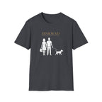 Dinkwad Couple Walking with Dog T-Shirt