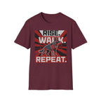 Rise Walk Repeat German Shepherd T-Shirts