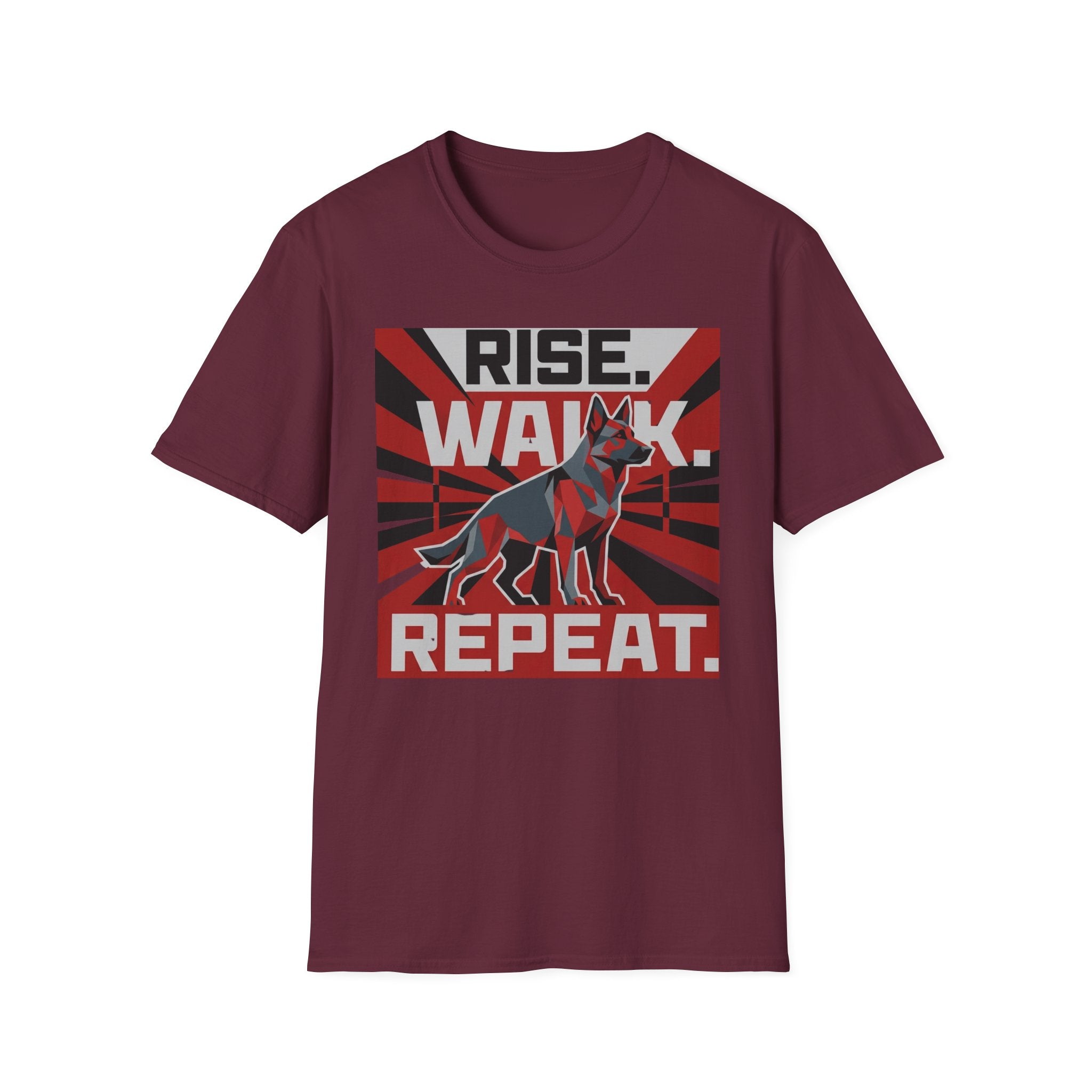 Rise Walk Repeat German Shepherd T-Shirts