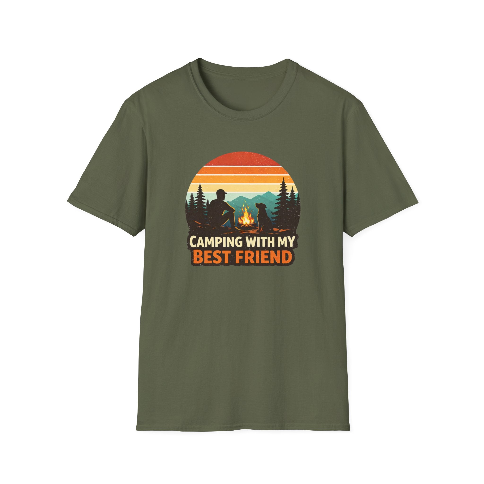 Camping With My Best Friend T-shirt