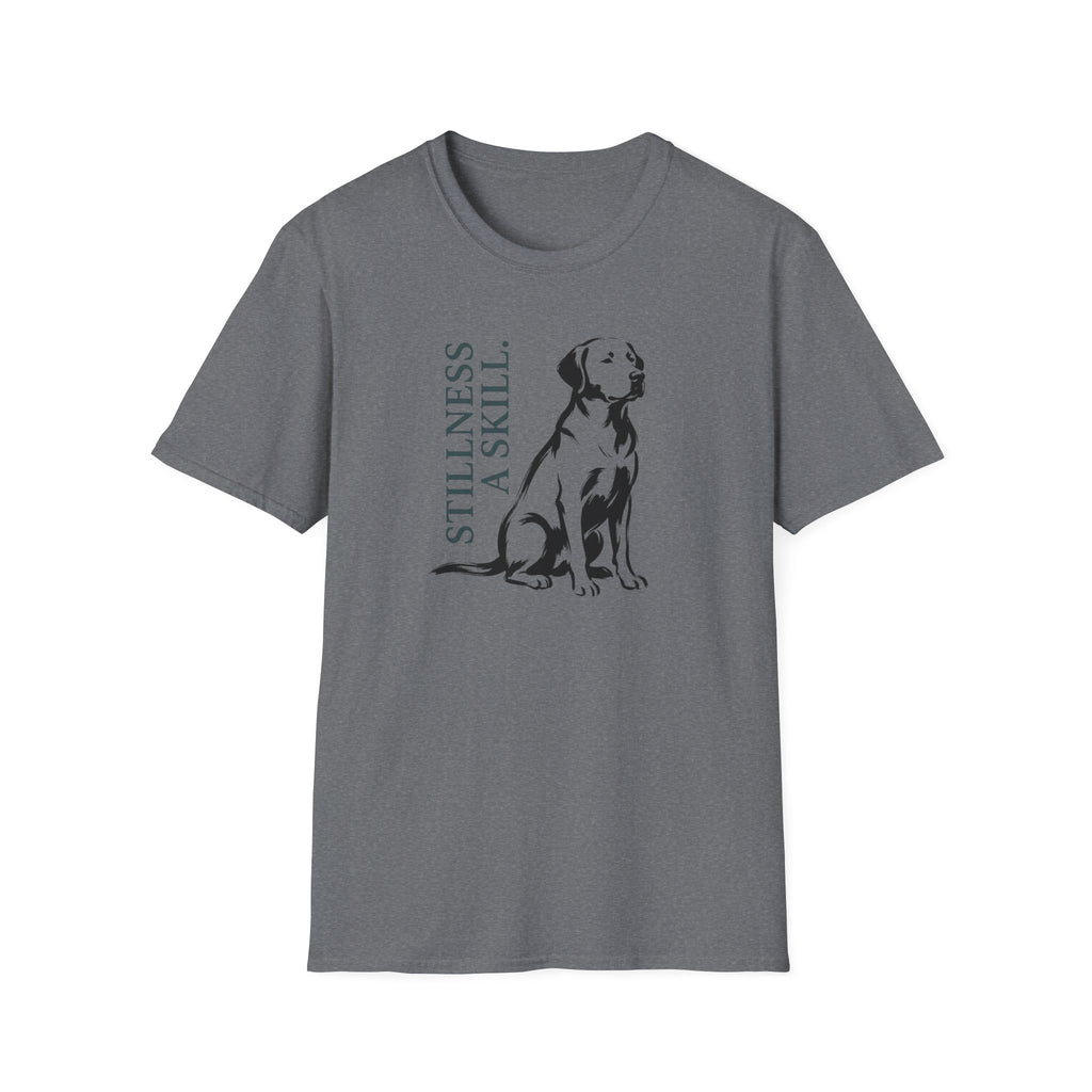 Stillness Is A Skill Dog T-shirt
