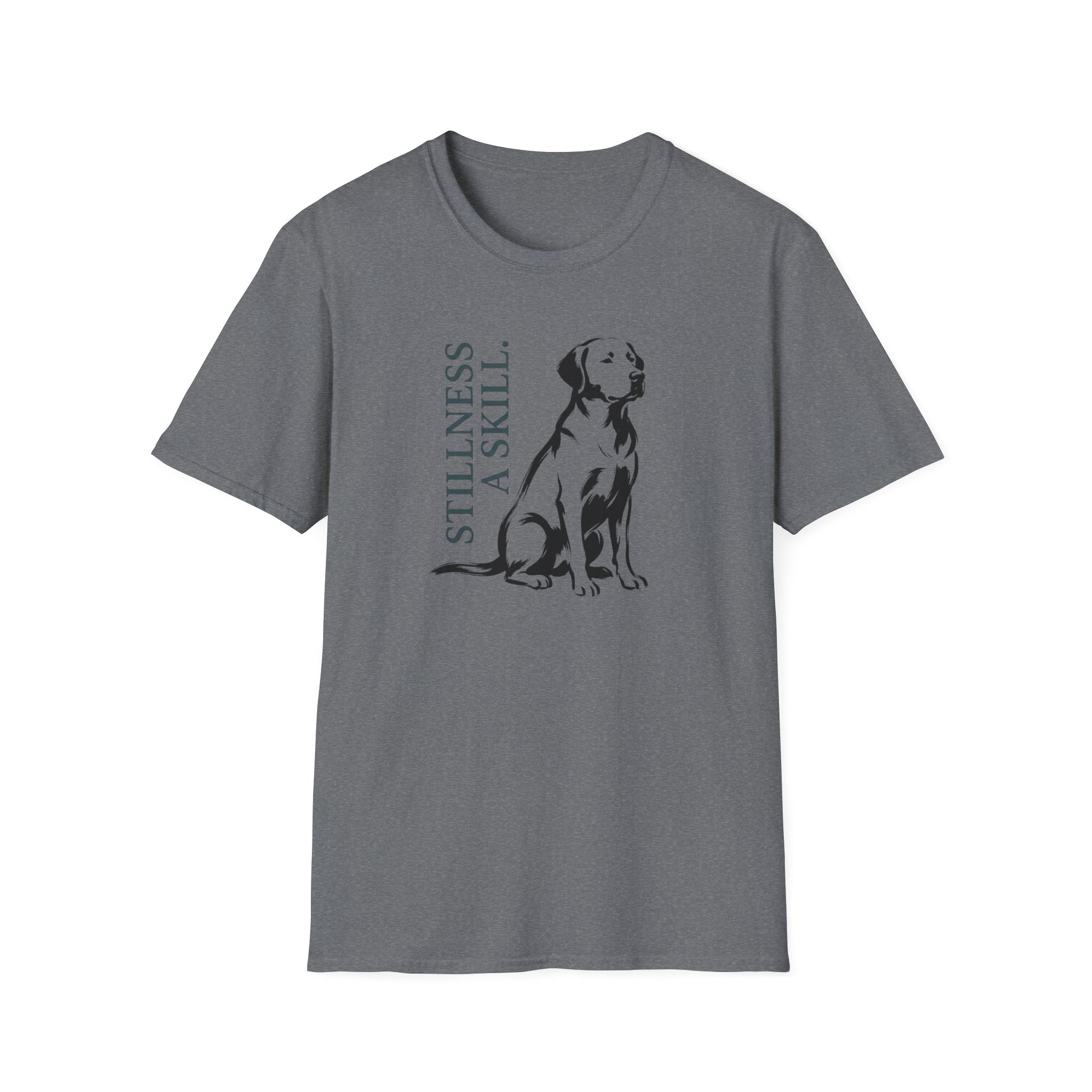 Stillness Is A Skill Dog T-shirt