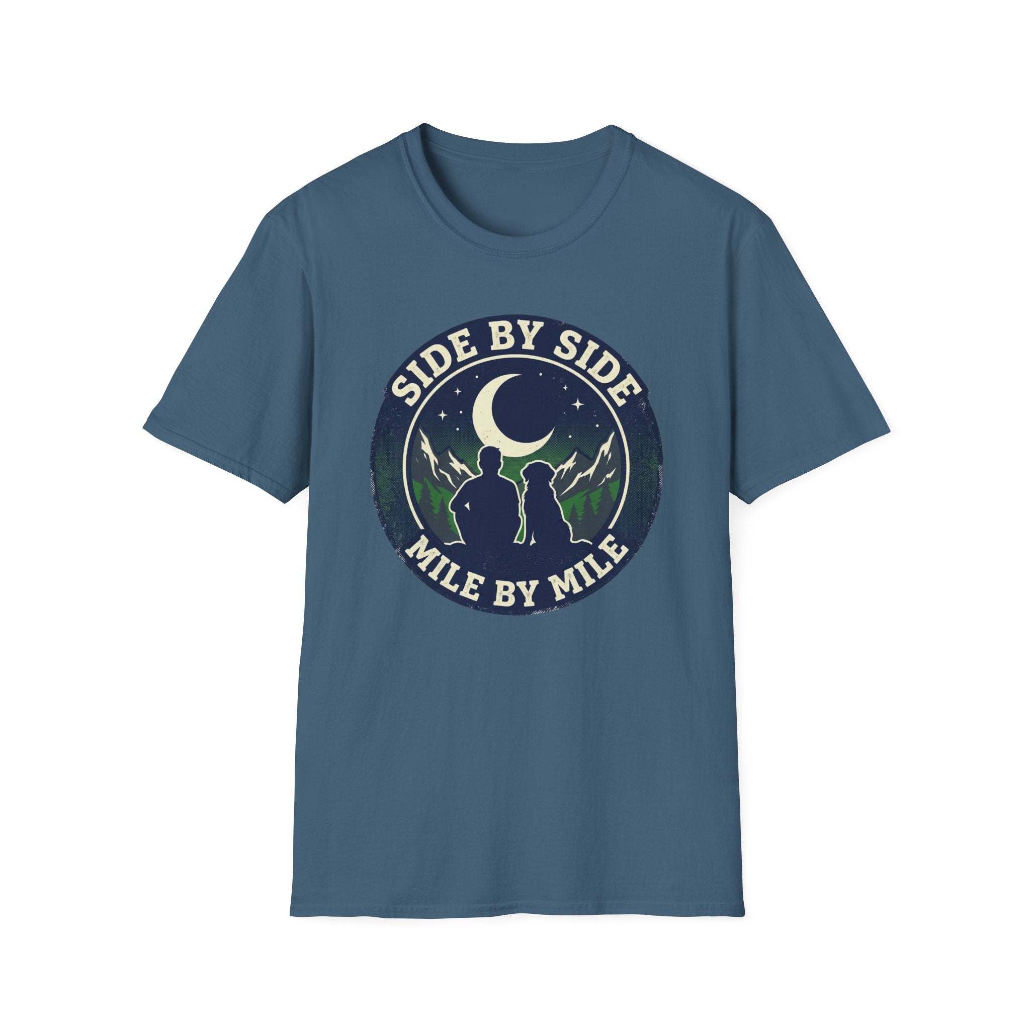 Side By Side Mile By Mile Camping T-shirt