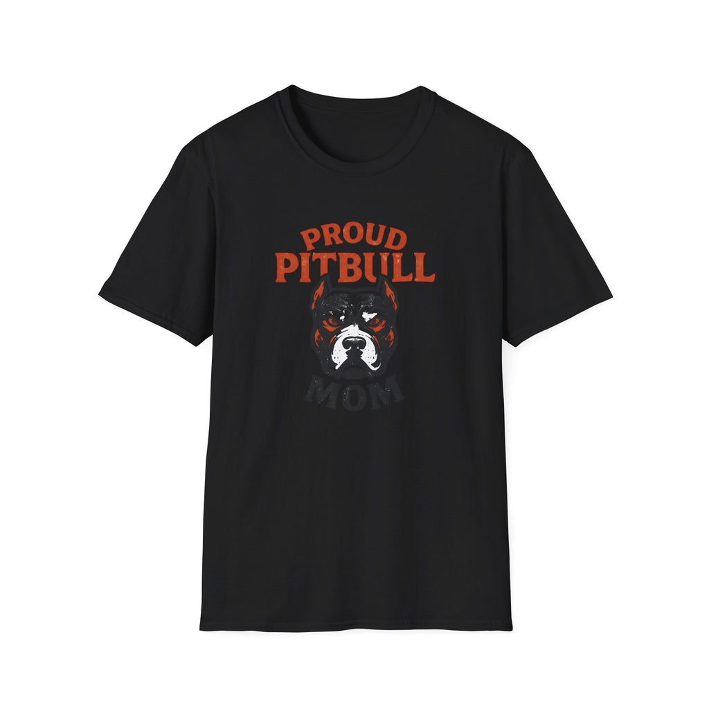 Proud Pitbull Mom T-shirt
