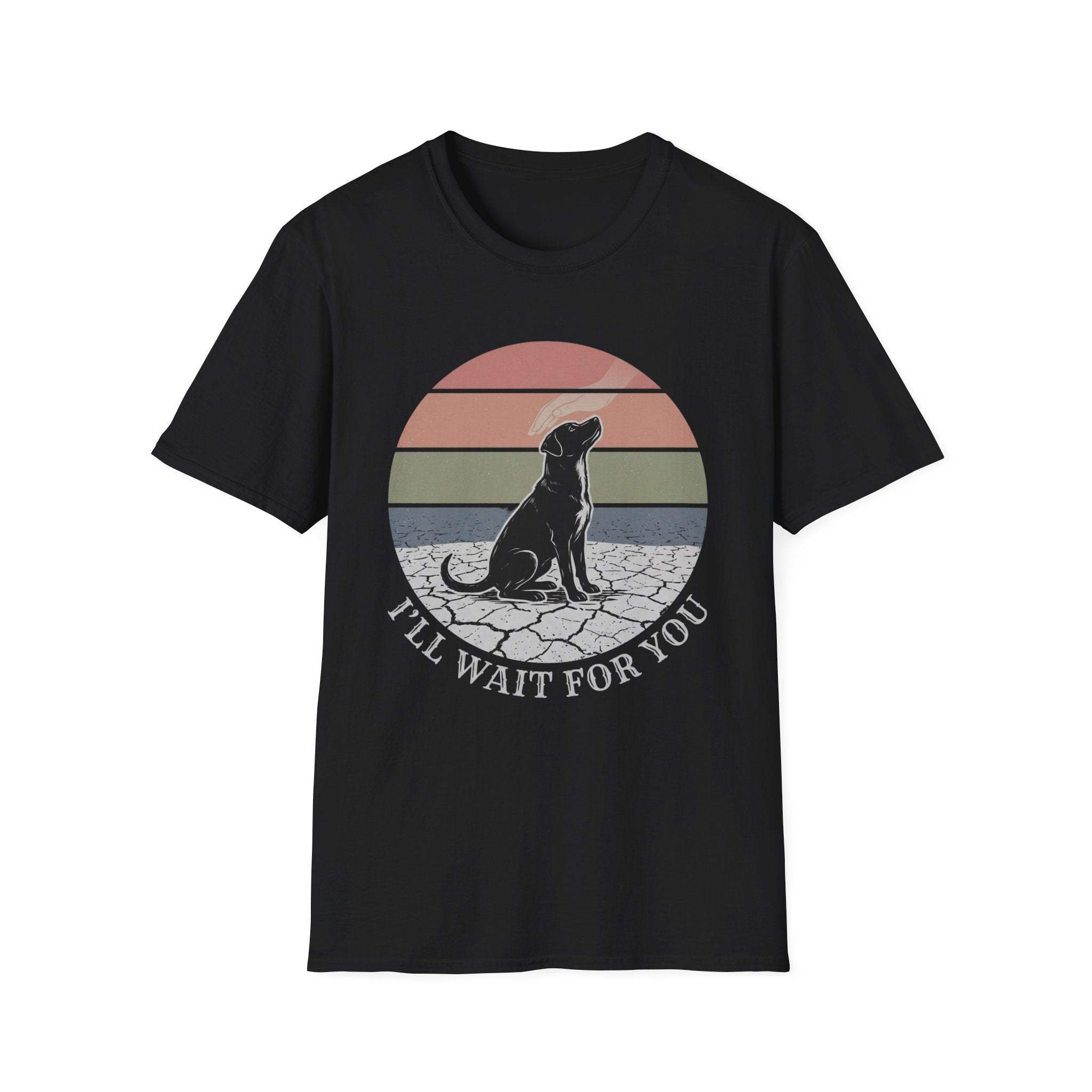 "I'll Wait For You" Vintage Labrador T-Shirts