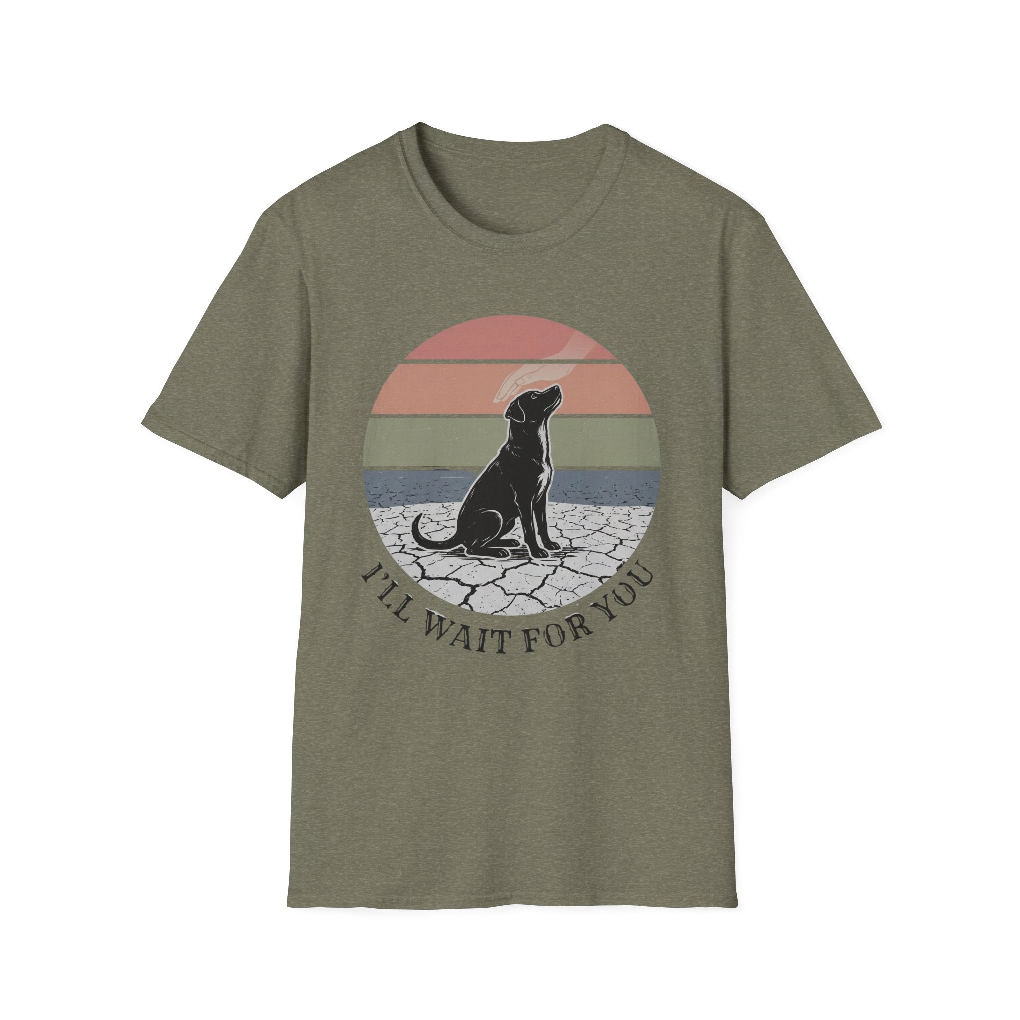 "I'll Wait For You" Vintage Labrador T-Shirts