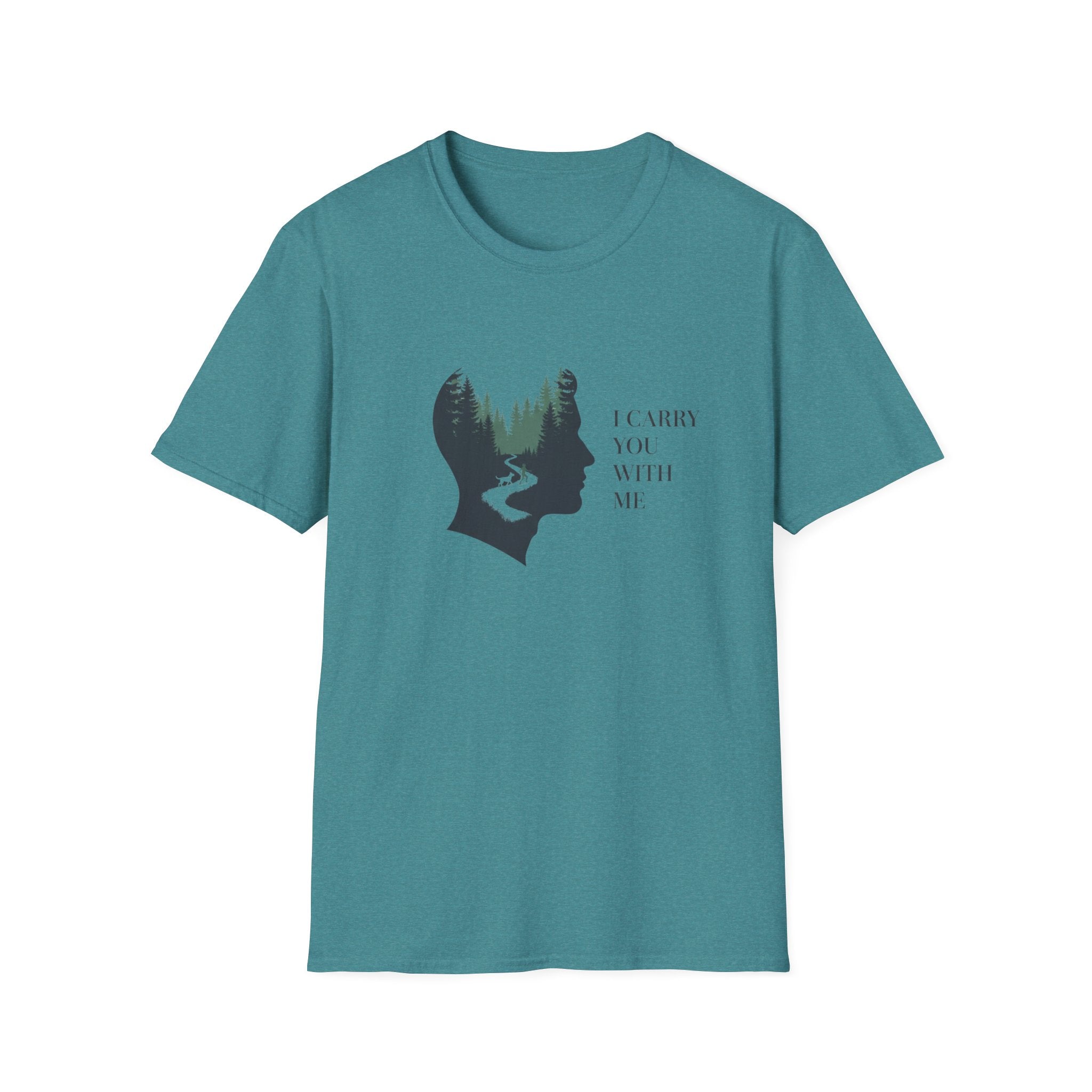 I Carry You With Me nature silhouette T-Shirt