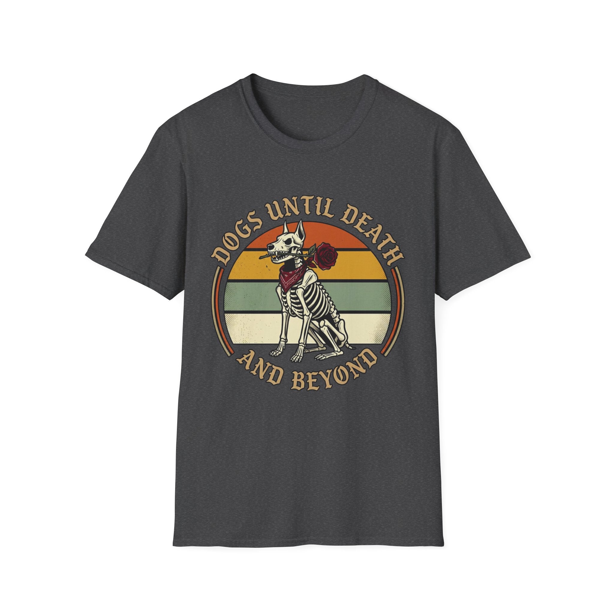 Dog Skeleton Vintage T-shirt