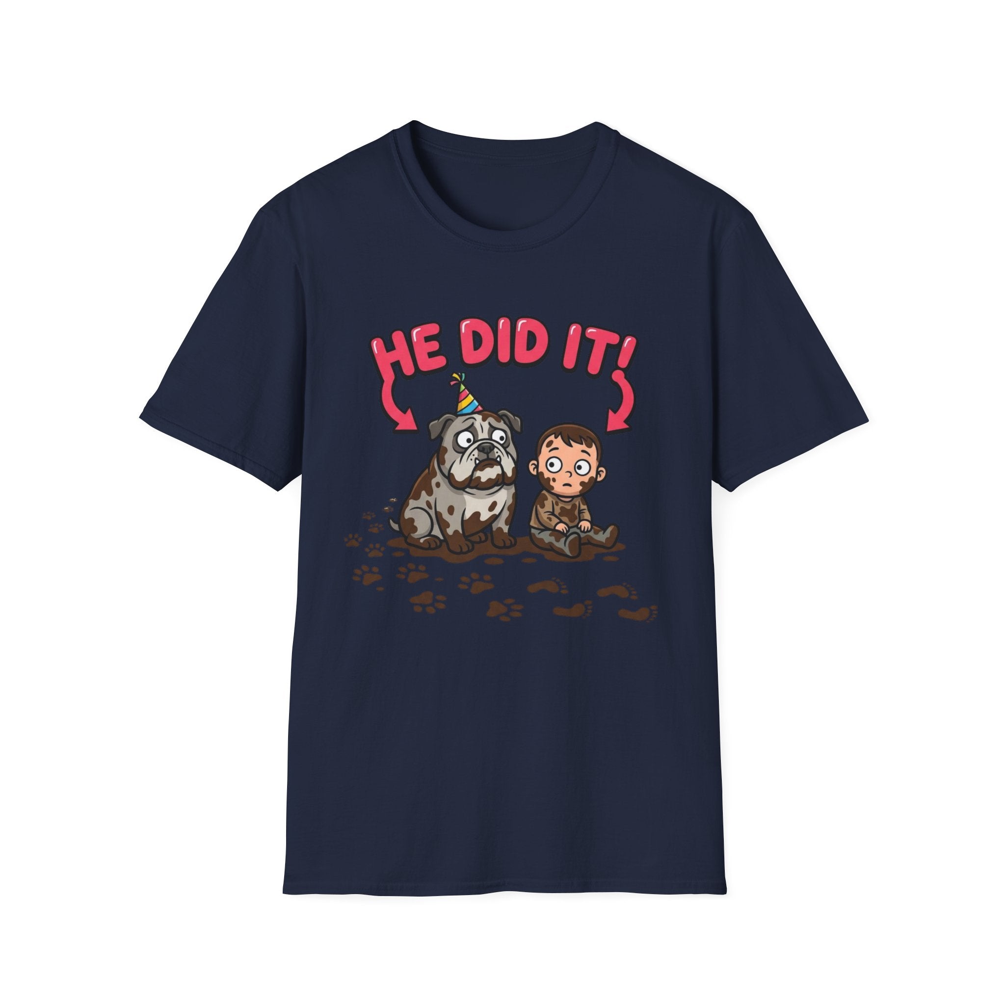 He Did It! Dog Blame T-shirt