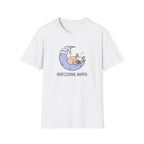 Professional Napper Cat sleeping on moon T-Shirt
