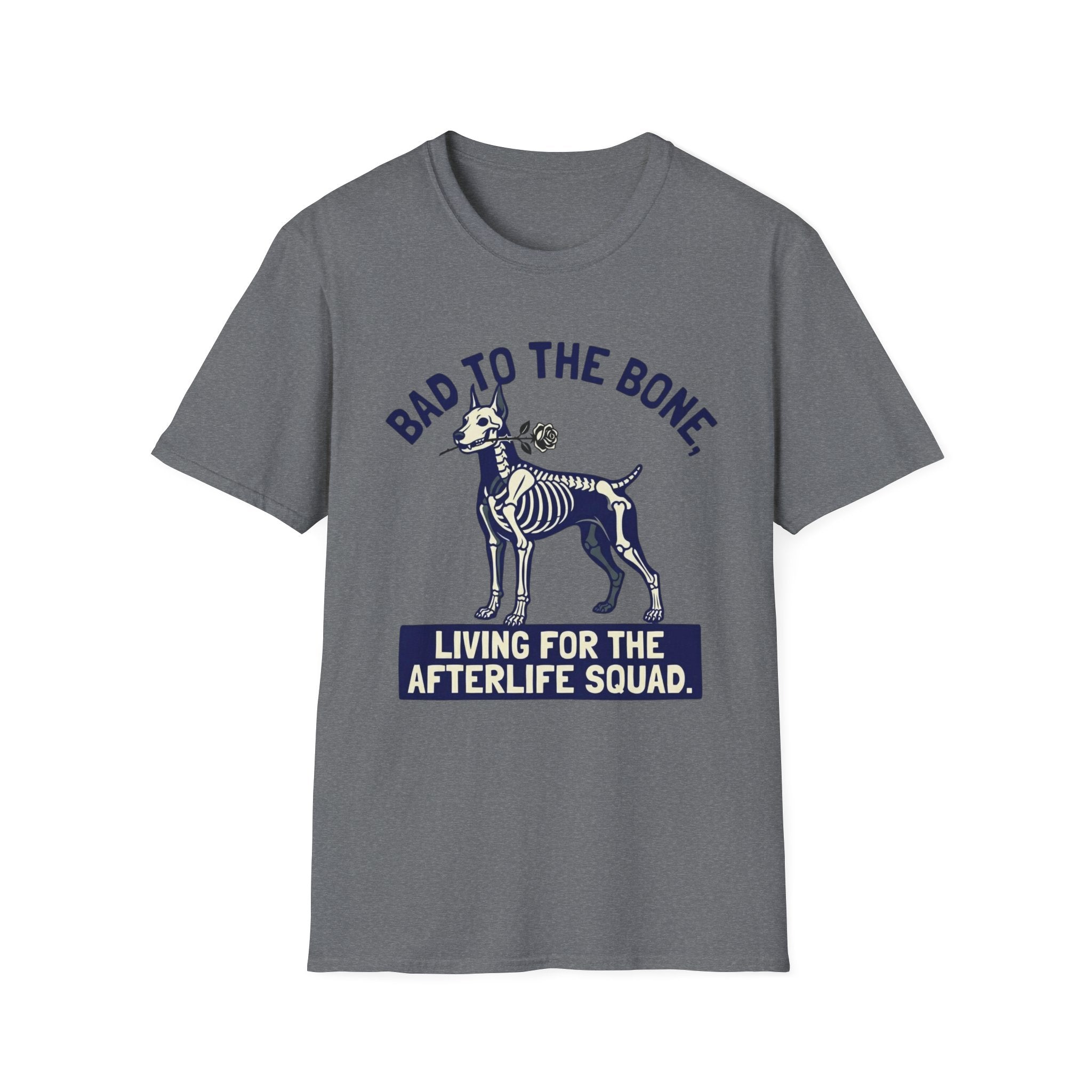 Bad to the Bone Skeleton Dog T-Shirts