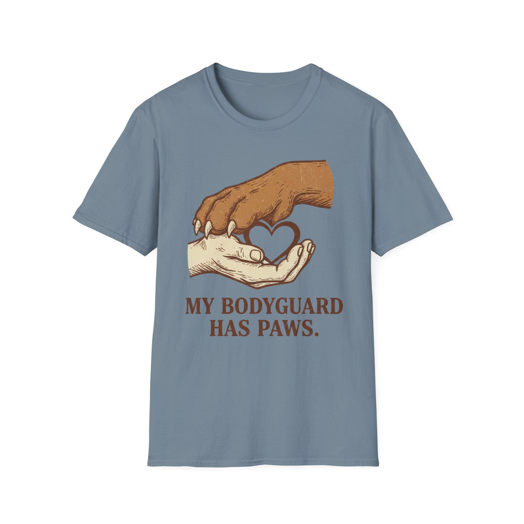 My Bodyguard Has Paws T-Shirts