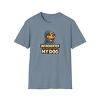 Introverted But Will Talk About My Dog T-shirt