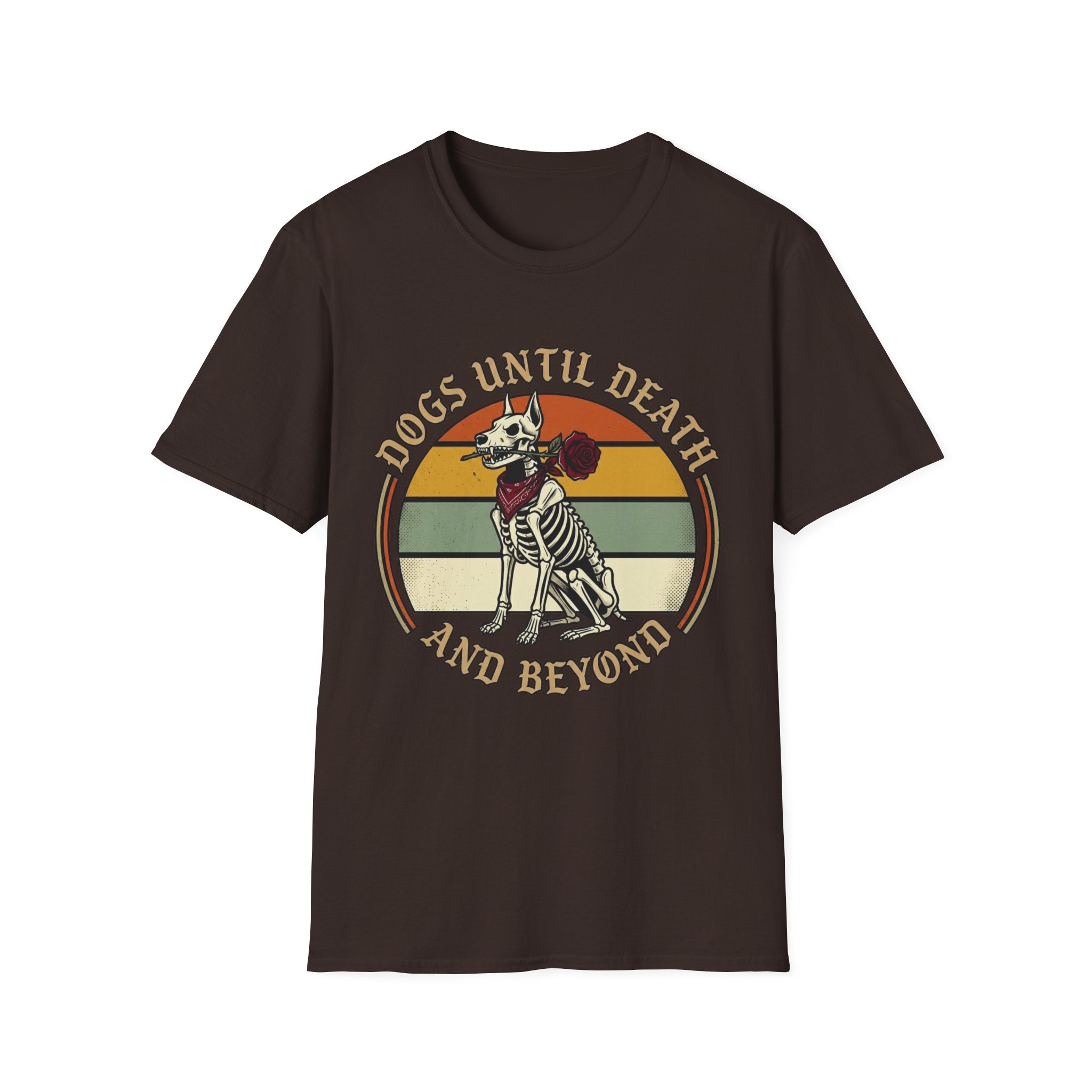 Dog Skeleton Vintage T-shirt