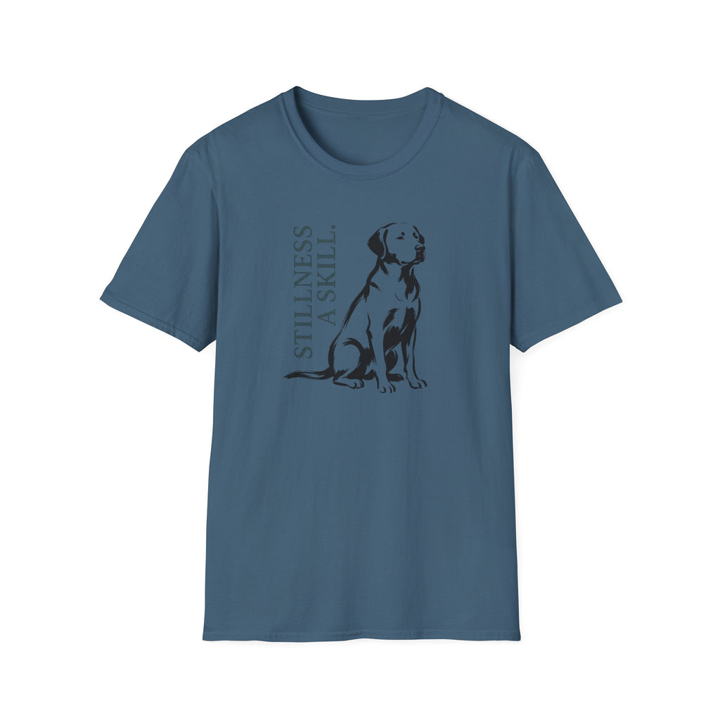 Stillness Is A Skill Dog T-shirt