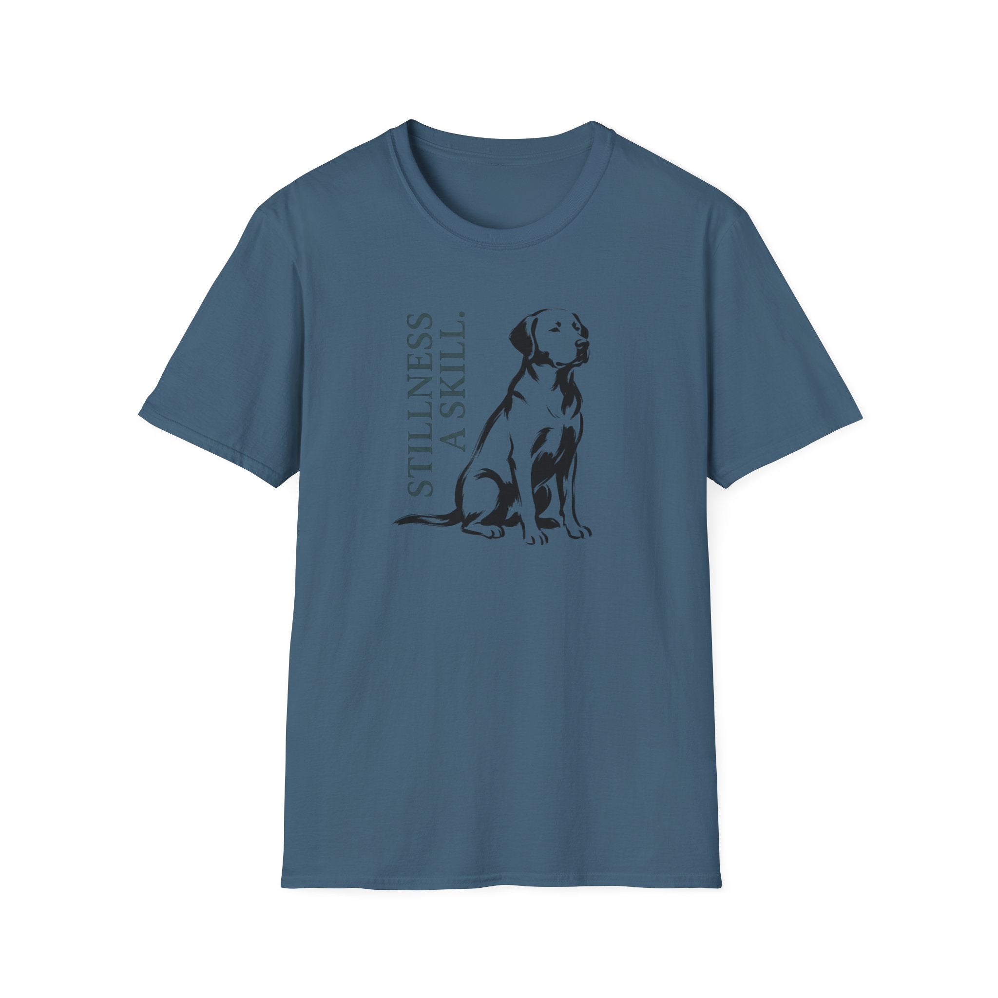 Stillness Is A Skill Dog T-shirt