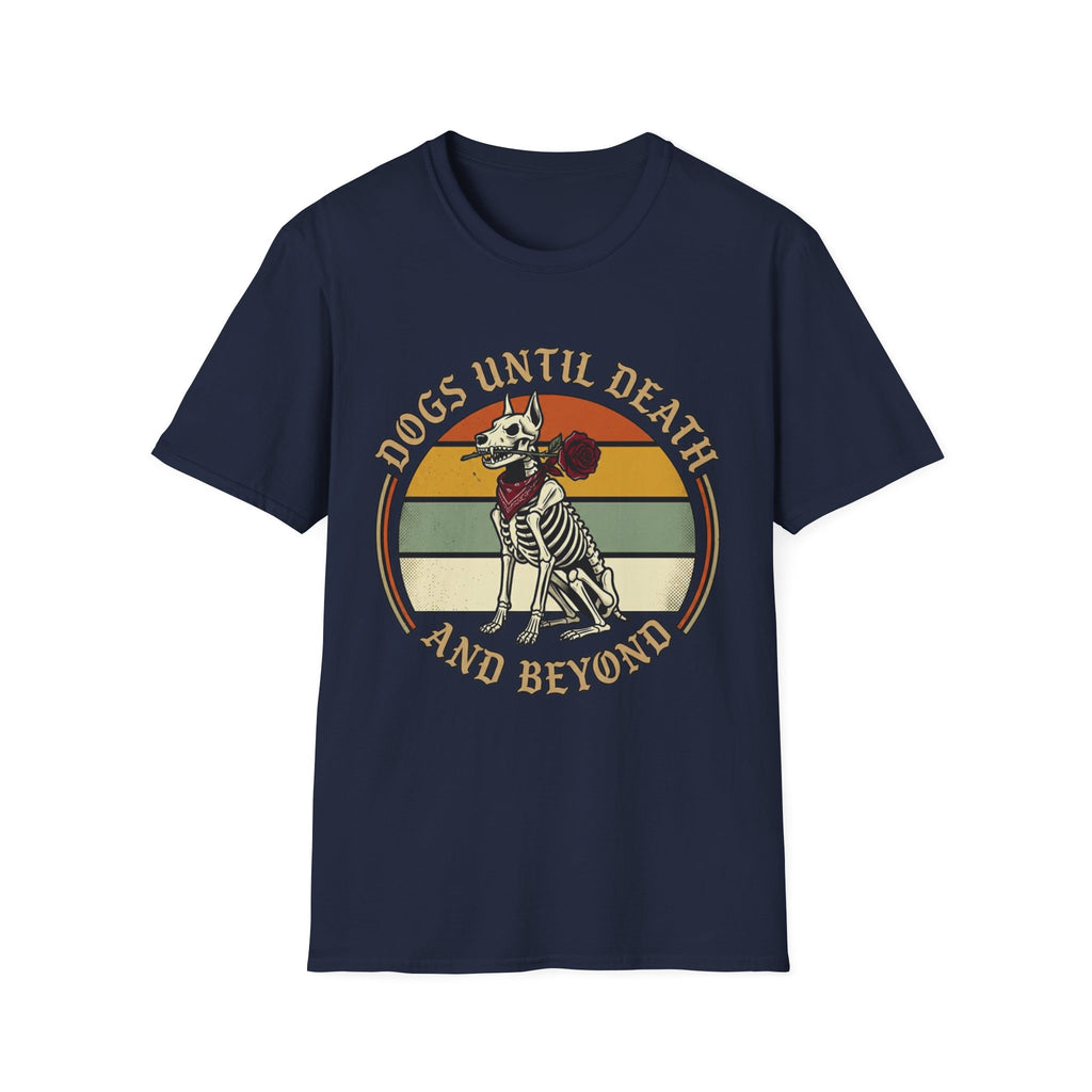 Dog Skeleton Vintage T-shirt