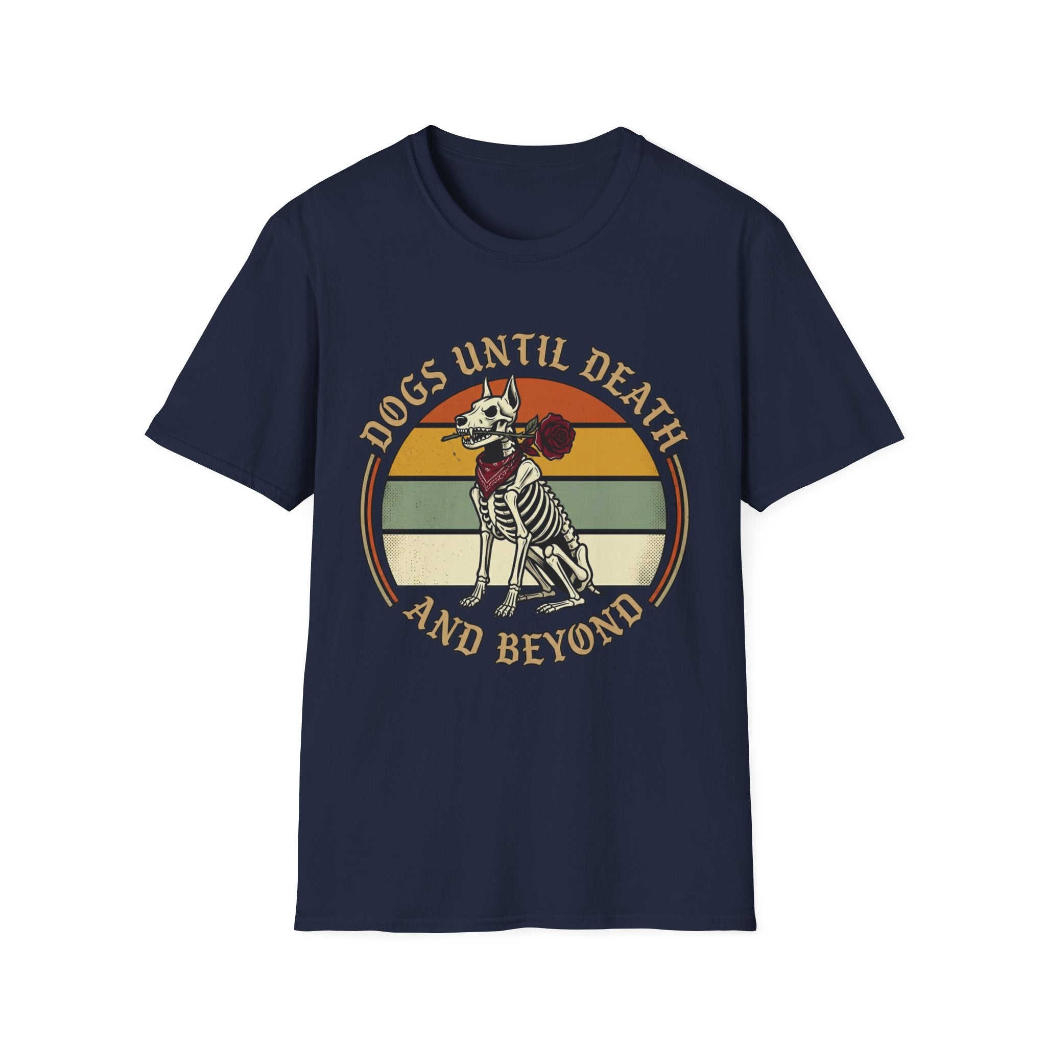 Dog Skeleton Vintage T-shirt