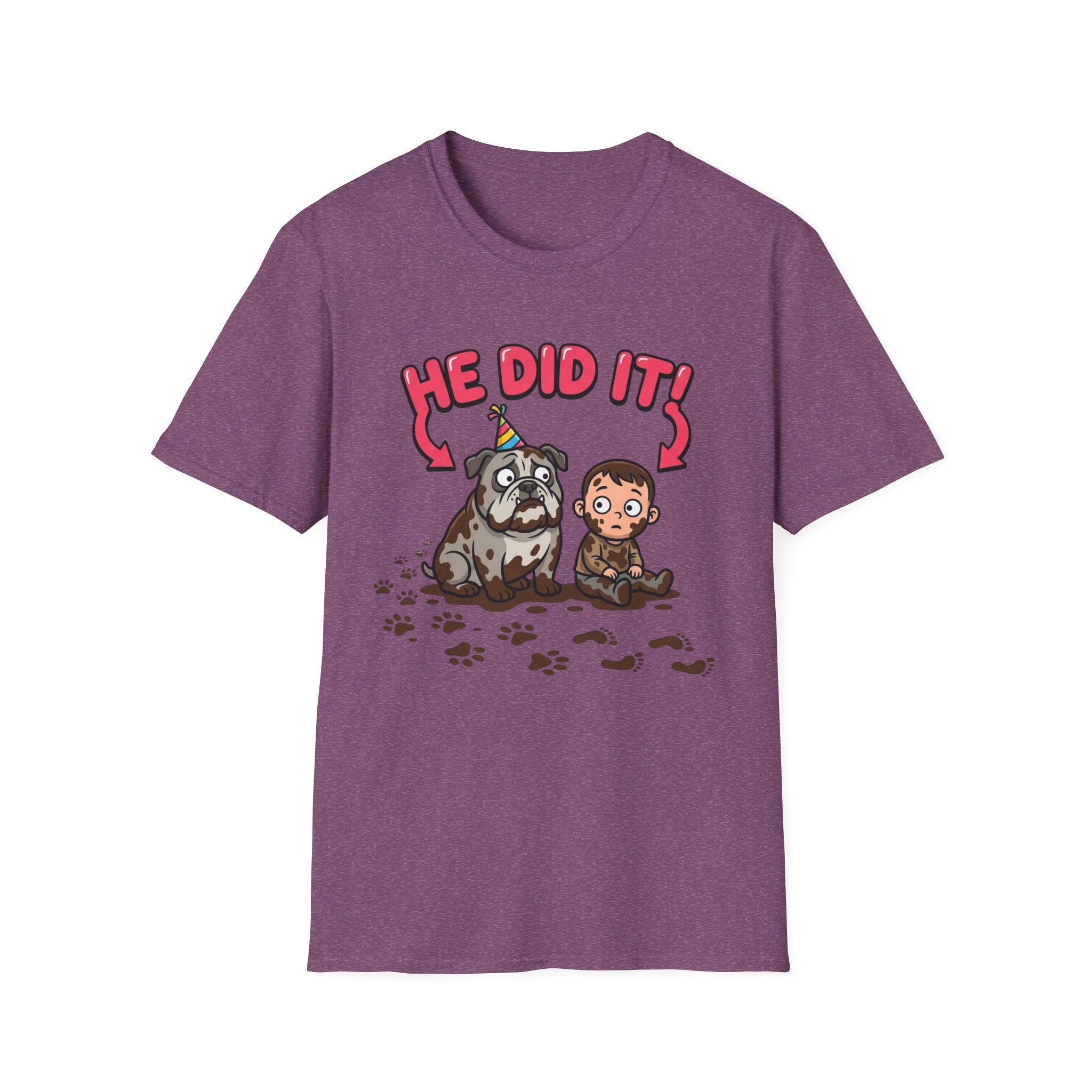 He Did It! Dog Blame T-shirt
