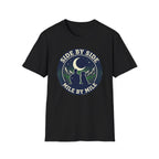 Side By Side Mile By Mile Camping T-shirt
