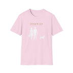 Dinkwad Couple Walking with Dog T-Shirt