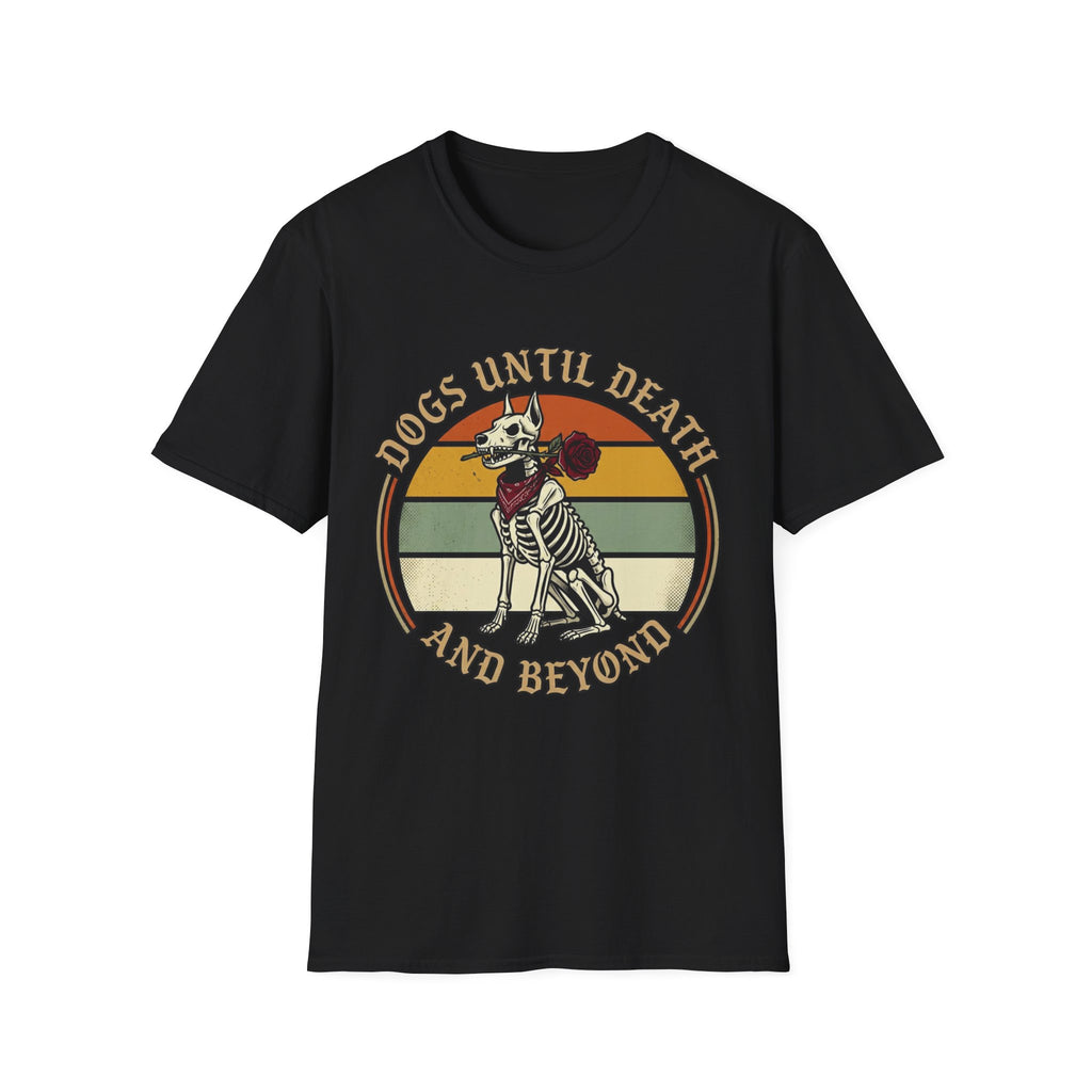 Dog Skeleton Vintage T-shirt