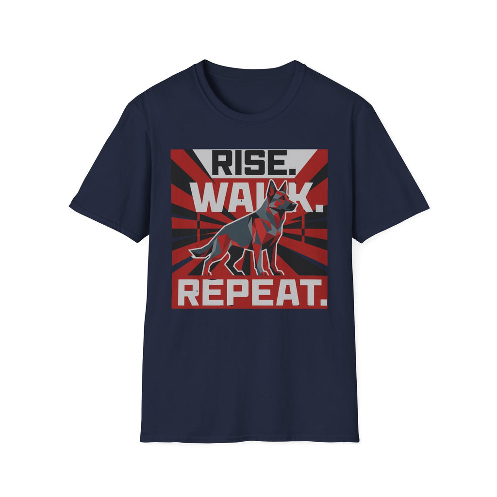 Rise Walk Repeat German Shepherd T-Shirts
