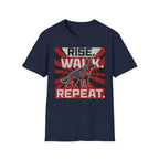 Rise Walk Repeat German Shepherd T-Shirts