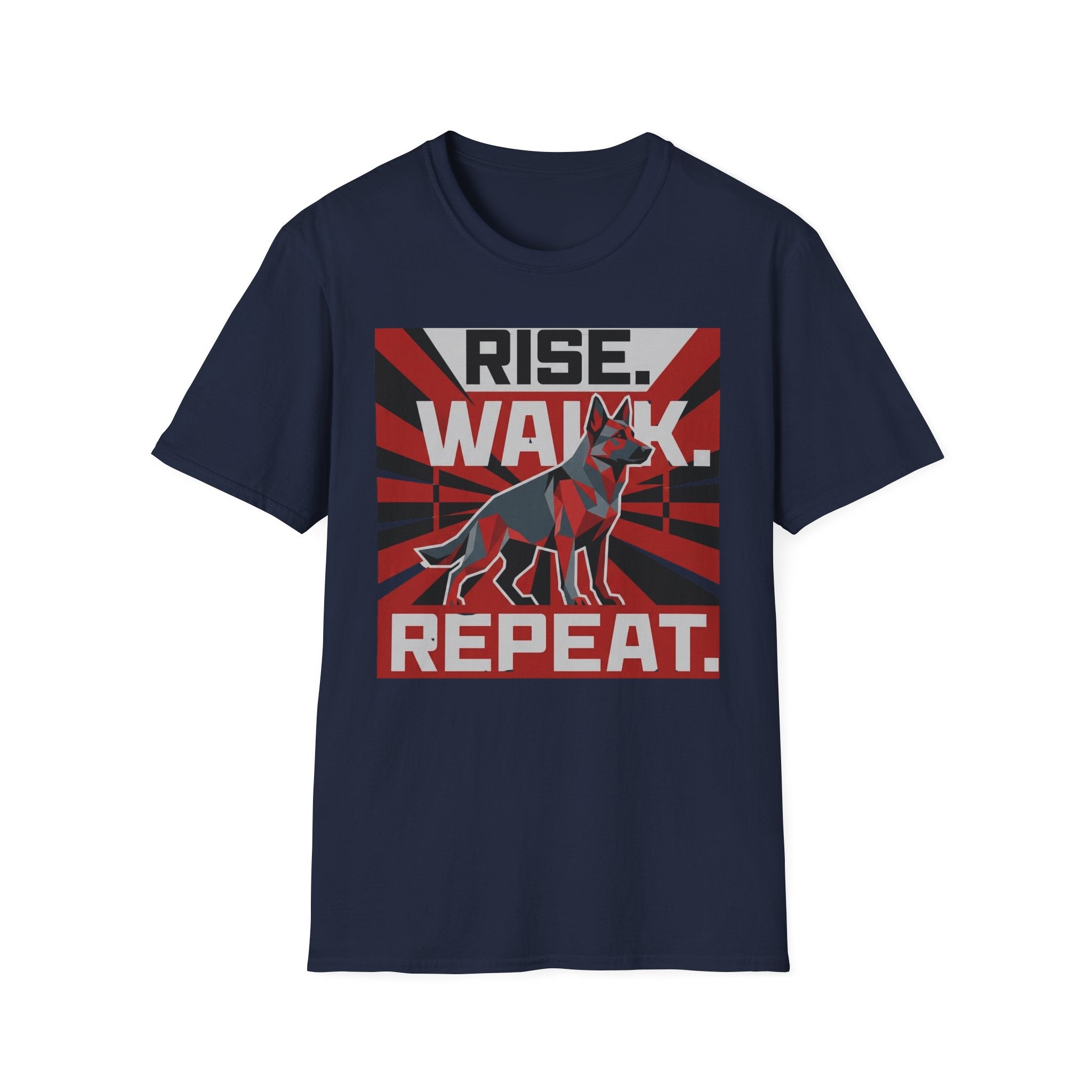 Rise Walk Repeat German Shepherd T-Shirts