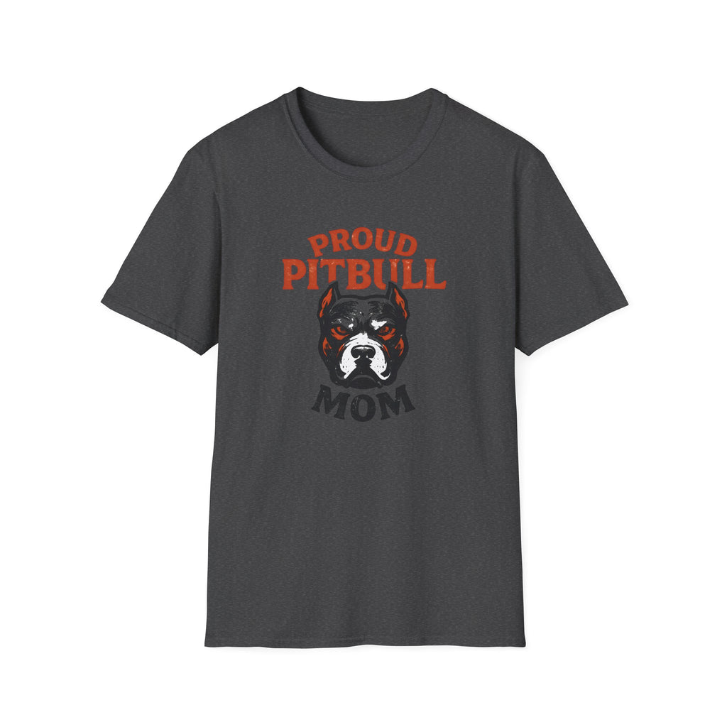 Proud Pitbull Mom T-shirt