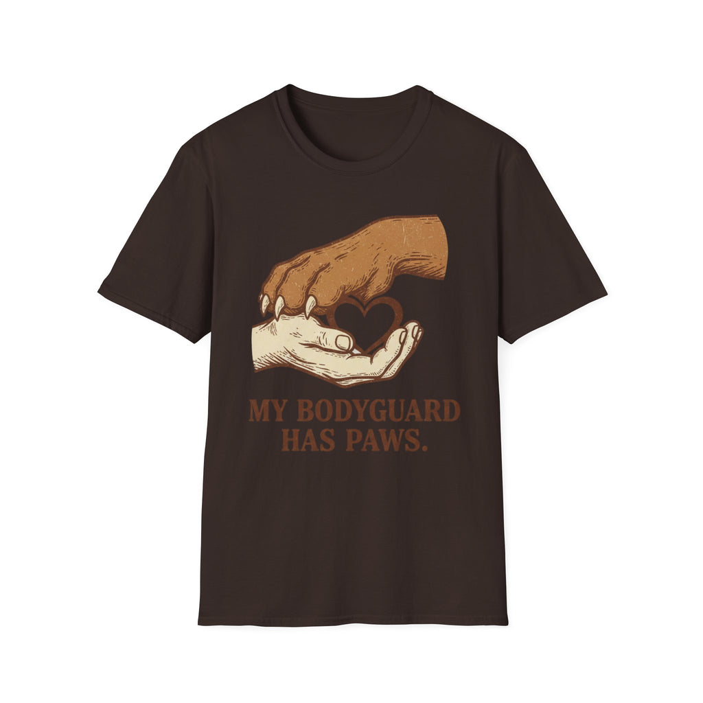 My Bodyguard Has Paws T-Shirts