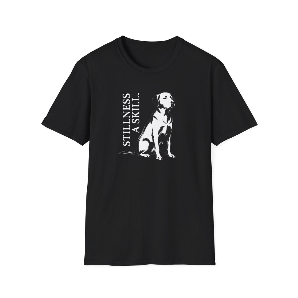Stillness Is A Skill Dog T-shirt
