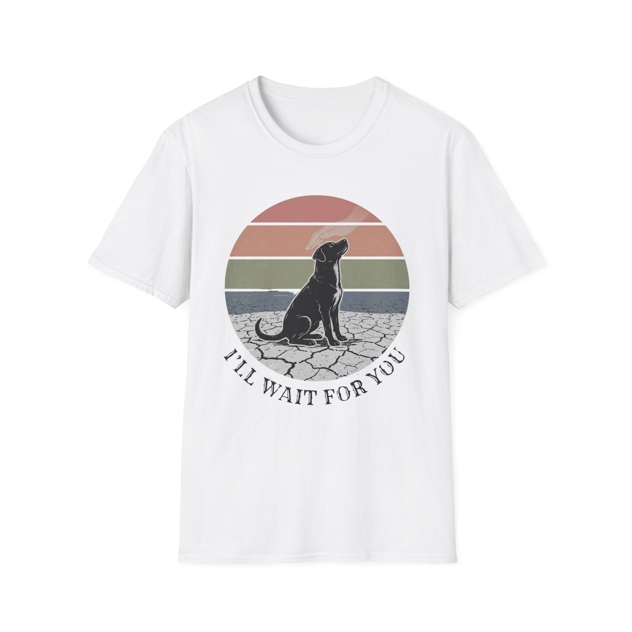 "I'll Wait For You" Vintage Labrador T-Shirts