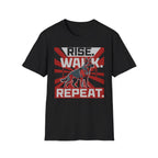 Rise Walk Repeat German Shepherd T-Shirts