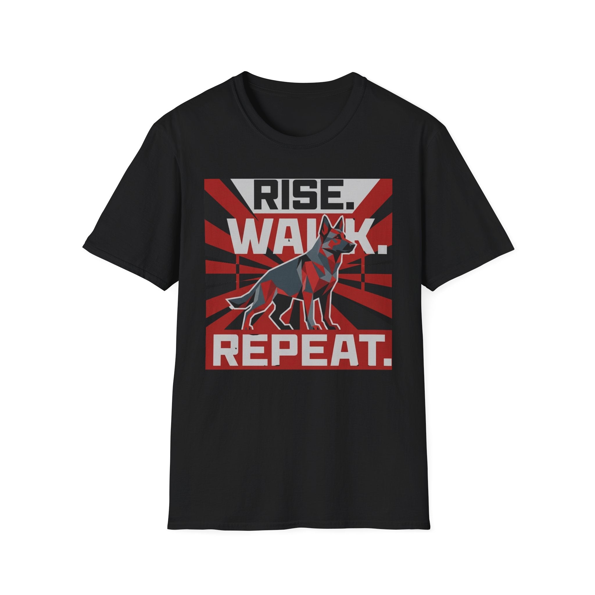 Rise Walk Repeat German Shepherd T-Shirts