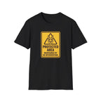 Protected Area: Maintained by K9 Intervention Warning Sign Design T-Shirts