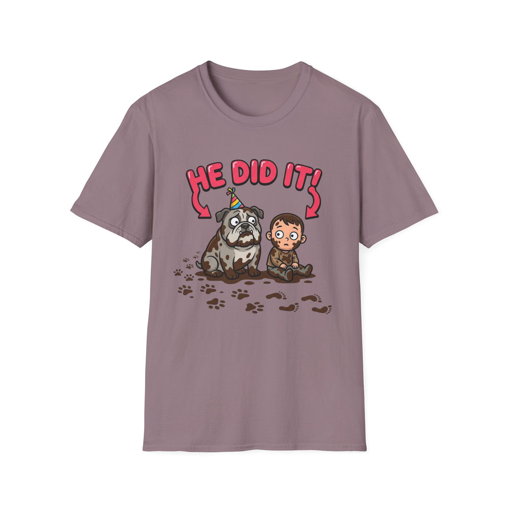 He Did It! Dog Blame T-shirt