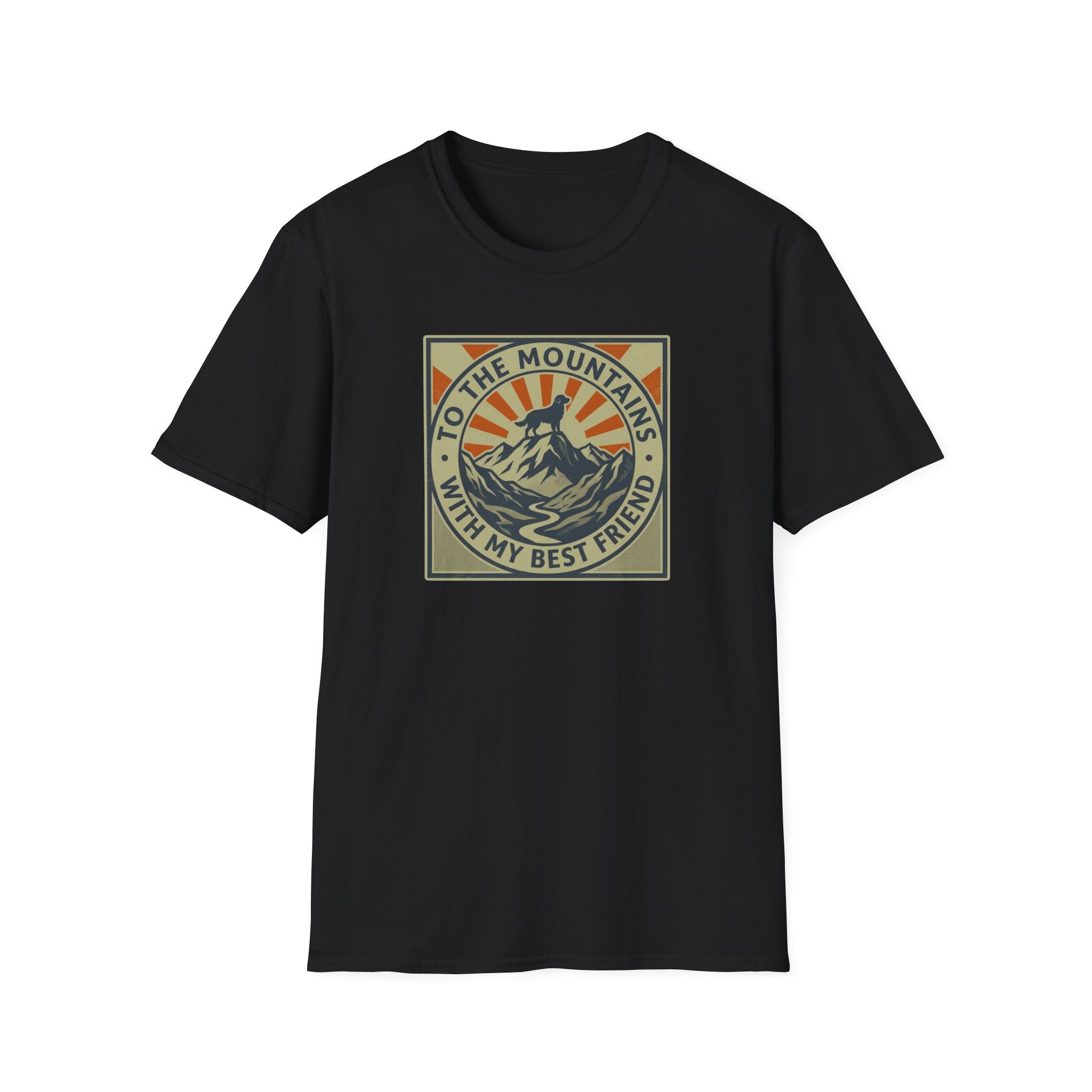 To The Mountains With My Best Friend  T-shirt