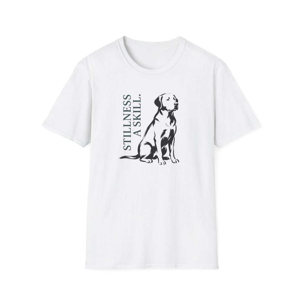 Stillness Is A Skill Dog T-shirt