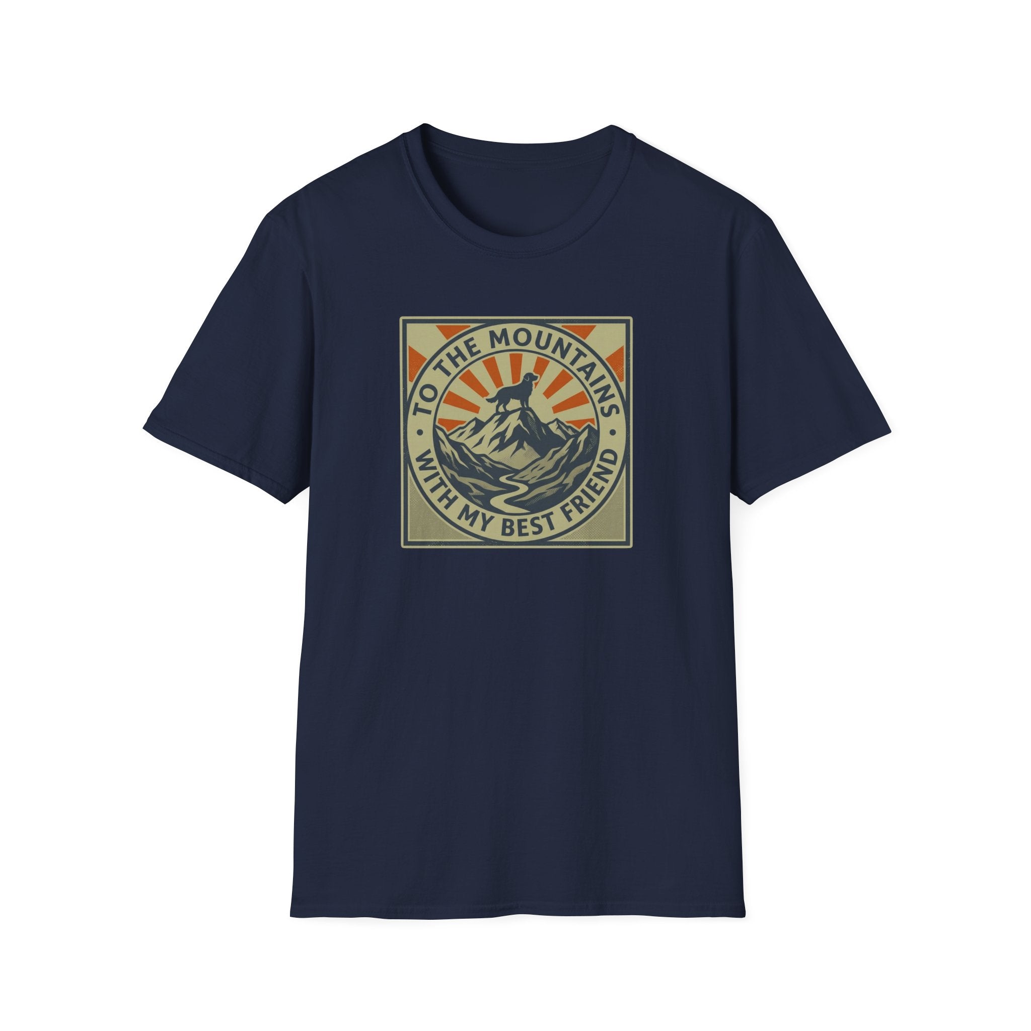 To The Mountains With My Best Friend  T-shirt