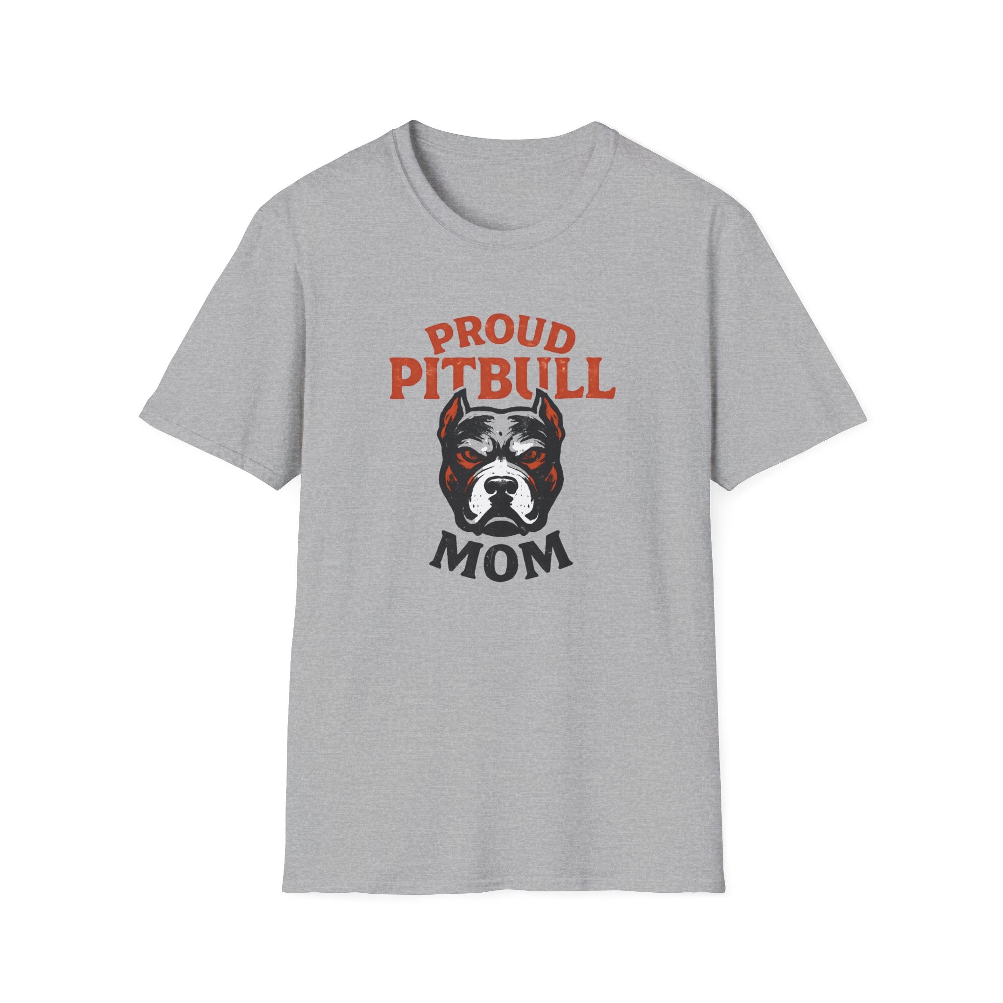 Proud Pitbull Mom T-shirt