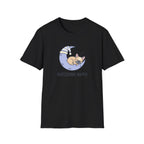 Professional Napper Cat sleeping on moon T-Shirt