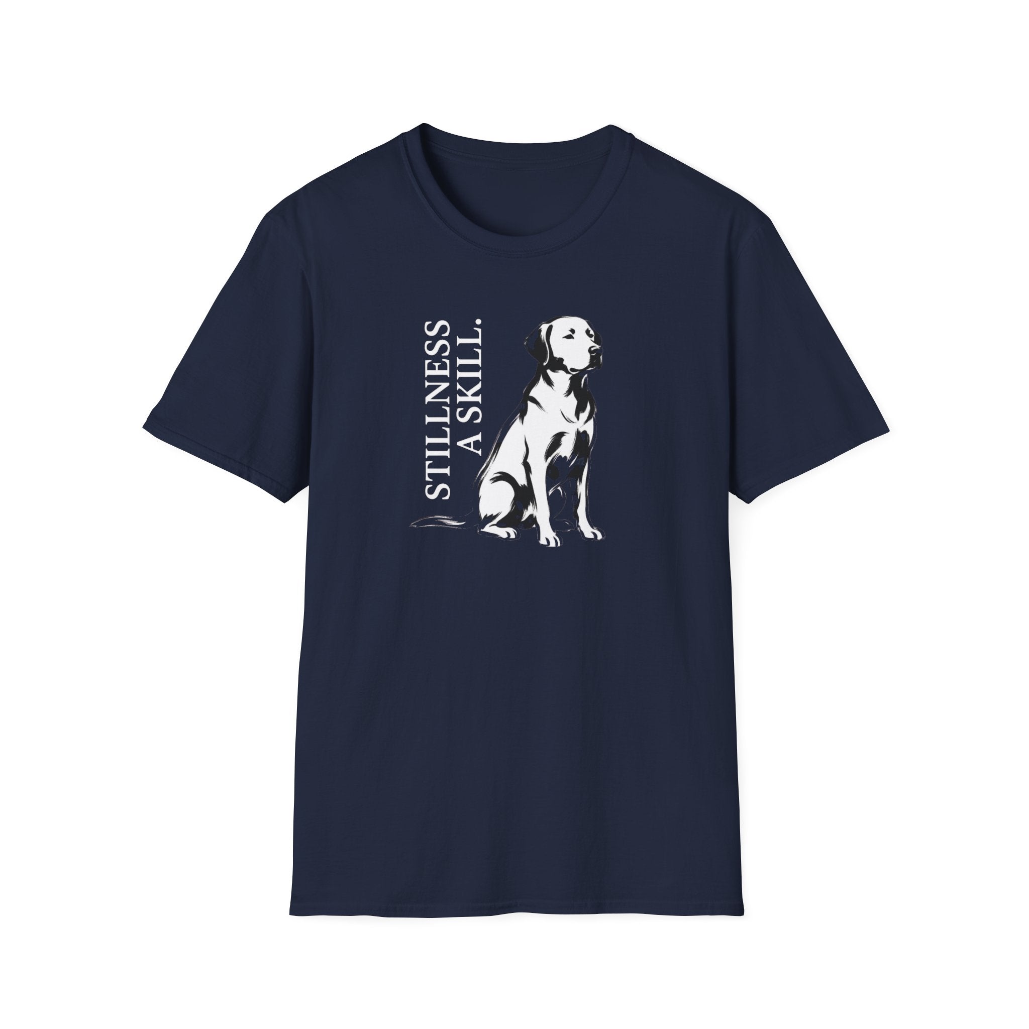 Stillness Is A Skill Dog T-shirt
