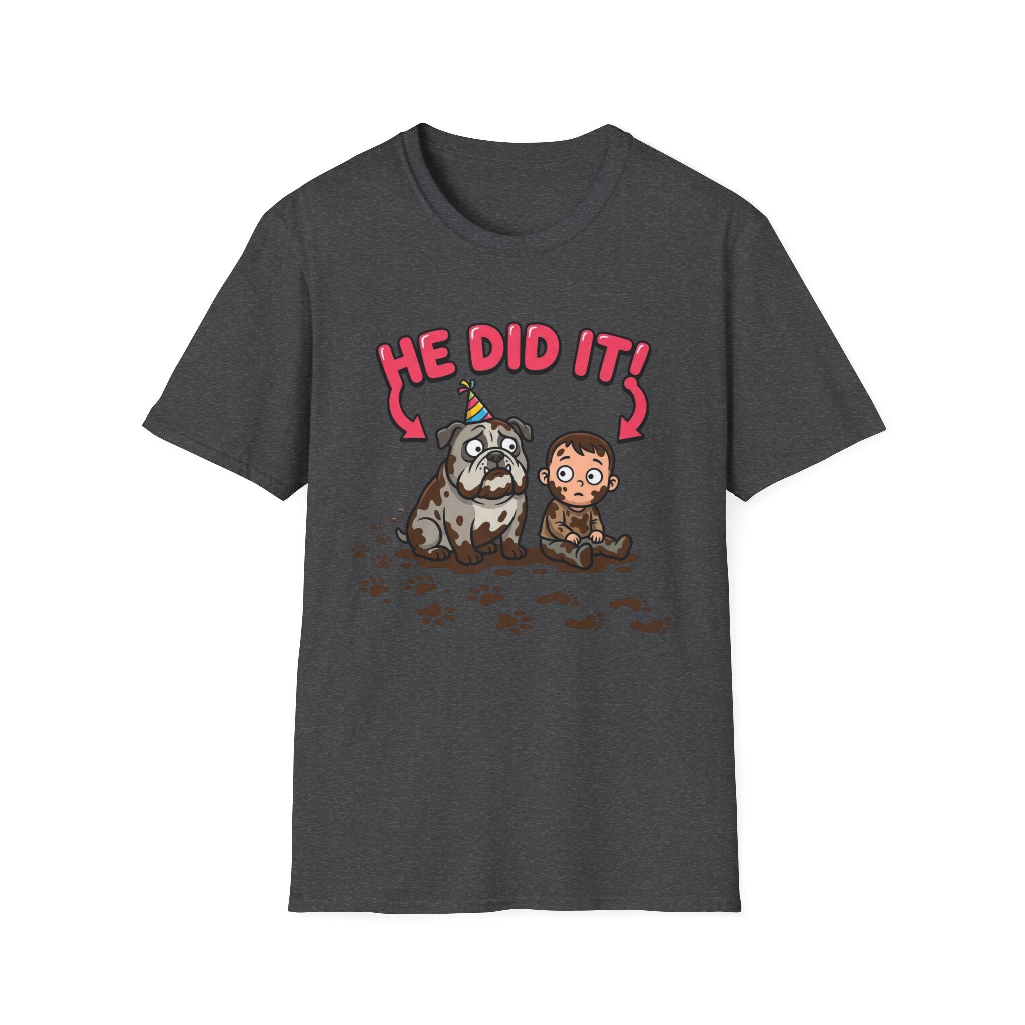 He Did It! Dog Blame T-shirt