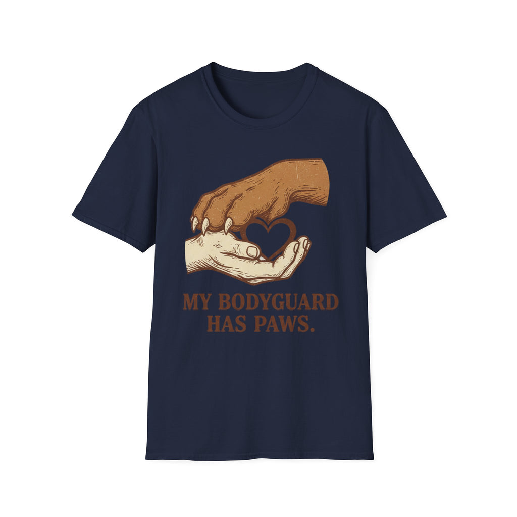 My Bodyguard Has Paws T-Shirts