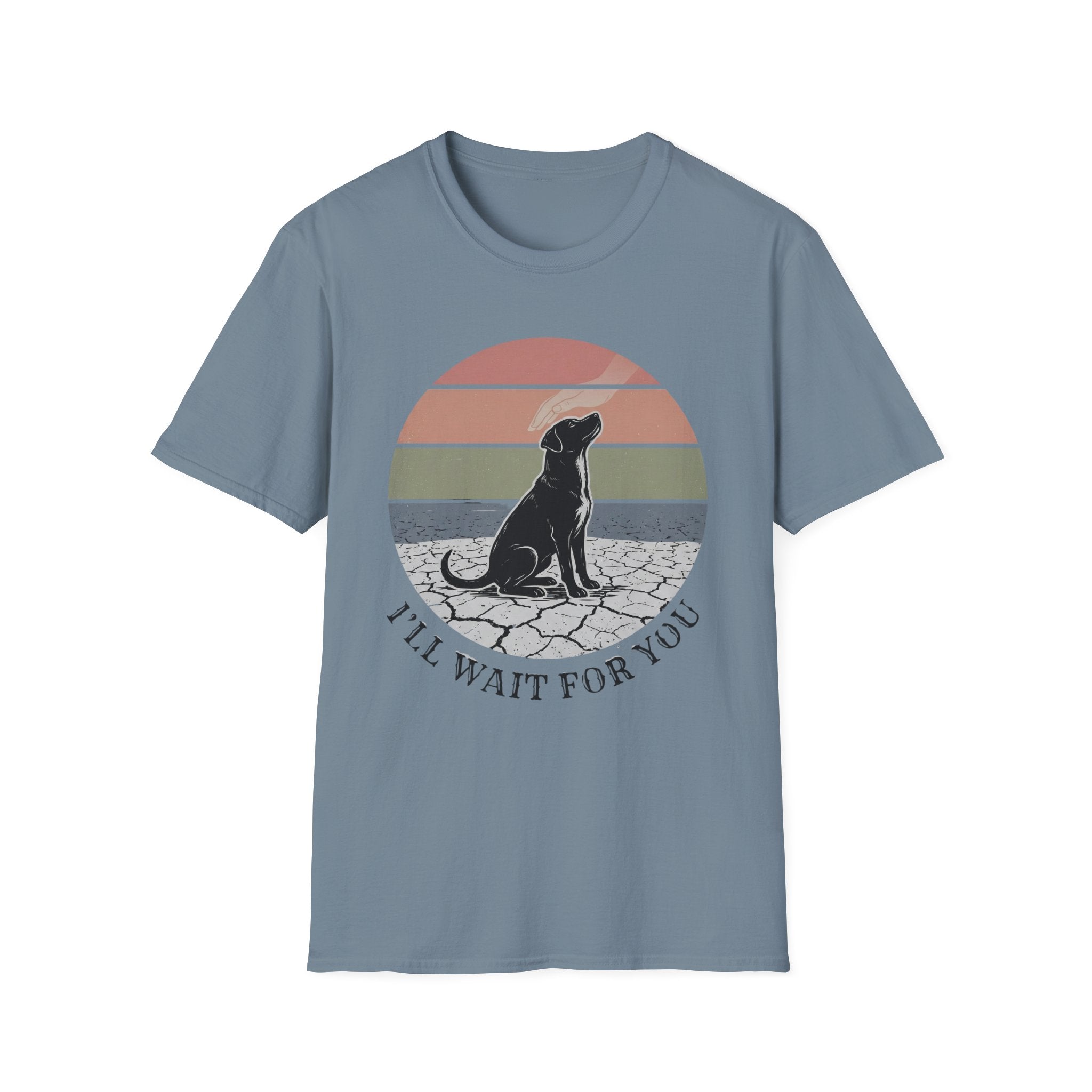 "I'll Wait For You" Vintage Labrador T-Shirts